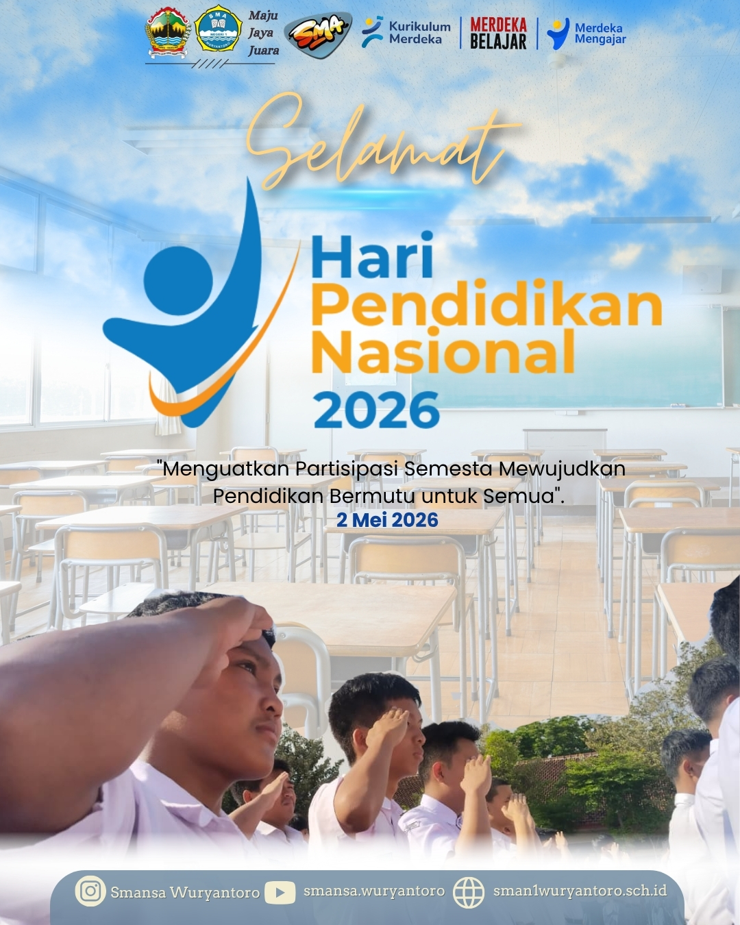 Hari Pendidikan Nasional 2026 SMAN 1 WURYANTORO